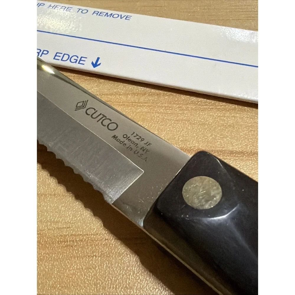 Cutco new knife